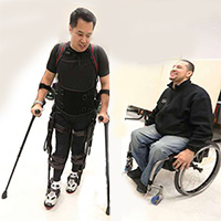Экзоскелет заменяет инвалидную коляску